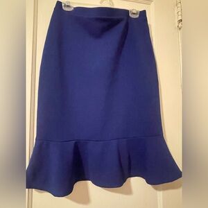 Zenana Royal Blue Skirt